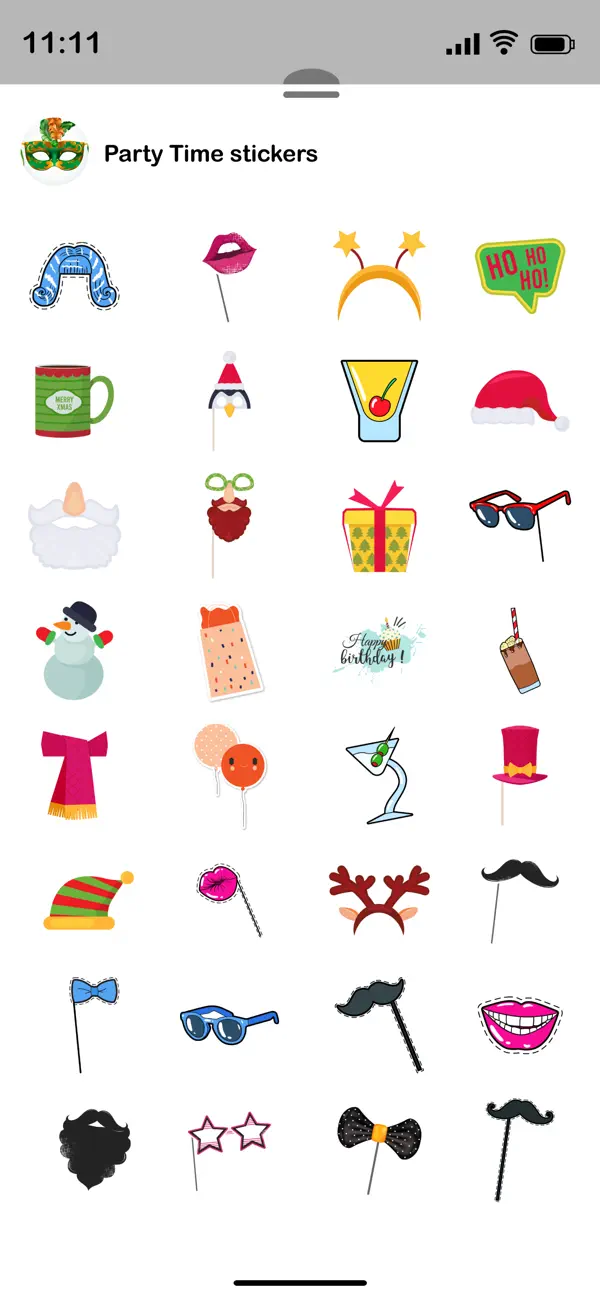 Screenshot #2 pour Party Time Sticker