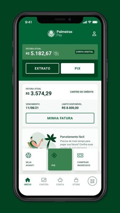 Palmeiras Pay Screenshot