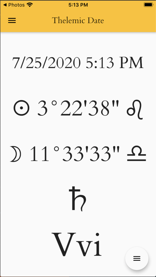#1. Thelema 93 (iOS) Podle: Noon Shy, LLC