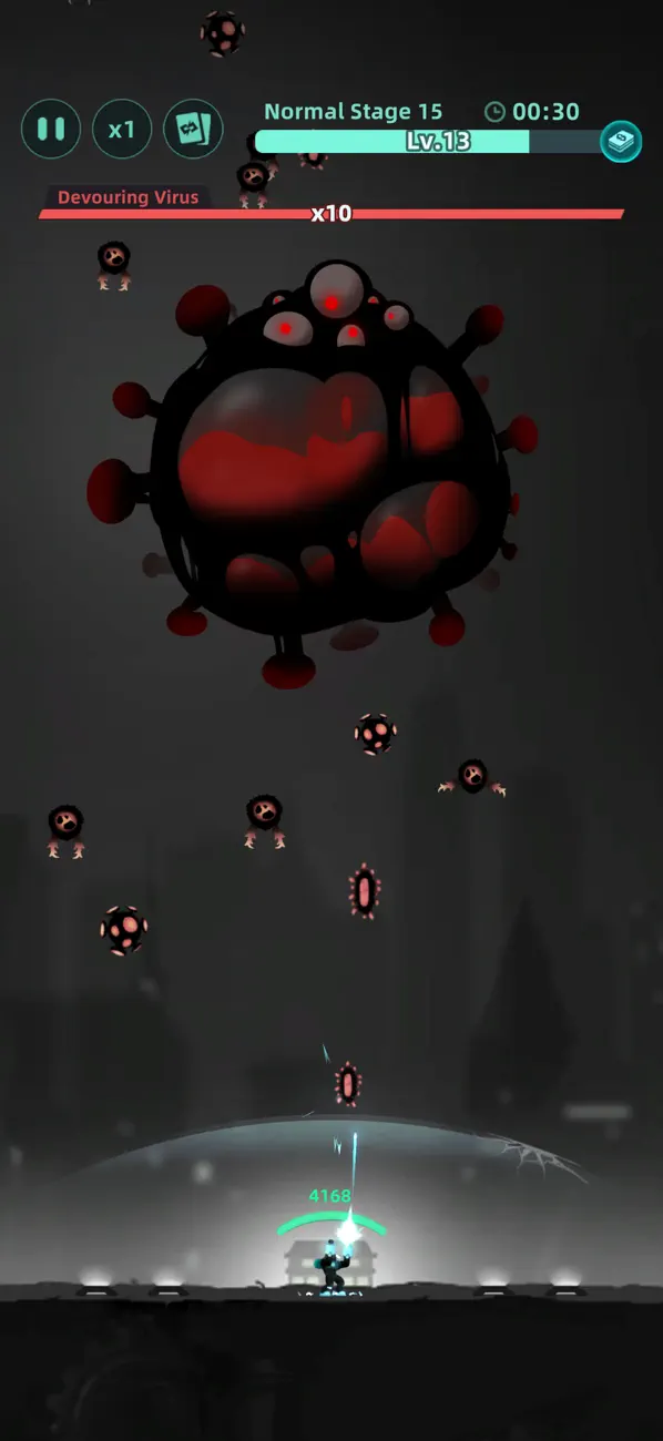 Galaxy Defense: Fortress TD iOS Mod IPA screenshot 2 - iOS game interface