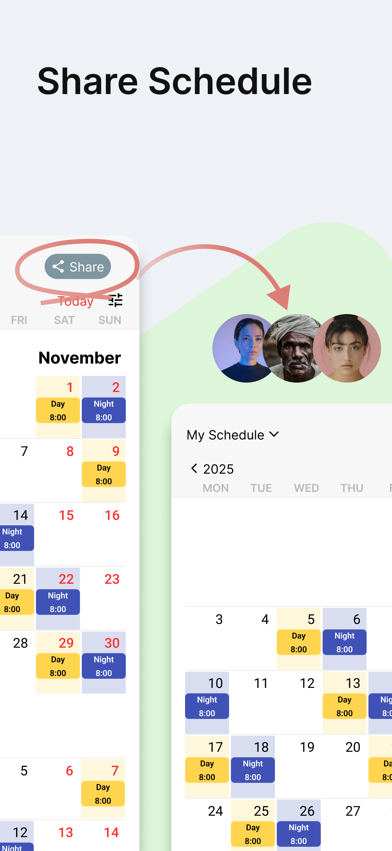 NextShift - Shift Calendar