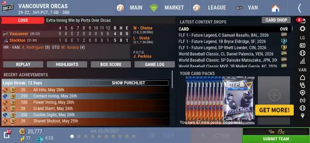 OOTP Baseball 27 Go! screenshot 7