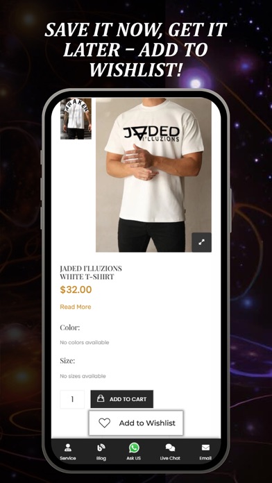 JADED I’LLUZIONS iPhone screenshot 6 - Shopping app