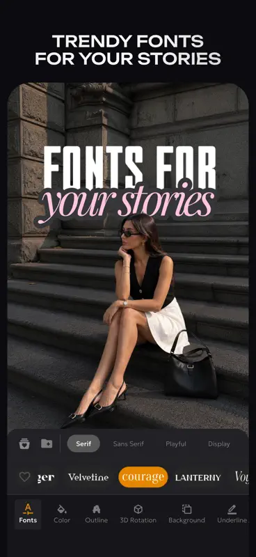 Story Font & Stickers: Inspiro screenshot 1 of 6