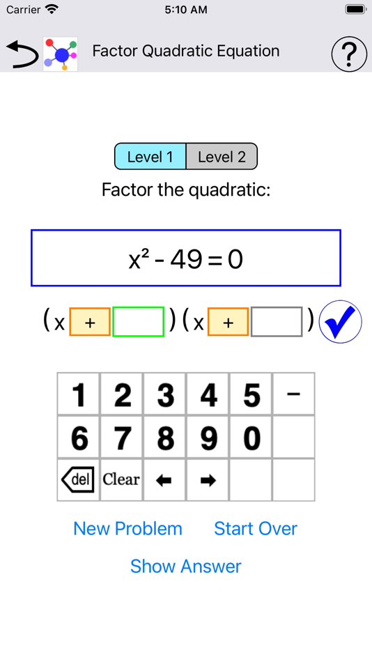 #3. Algebra without Fear (iOS) 由: Kal-El Software