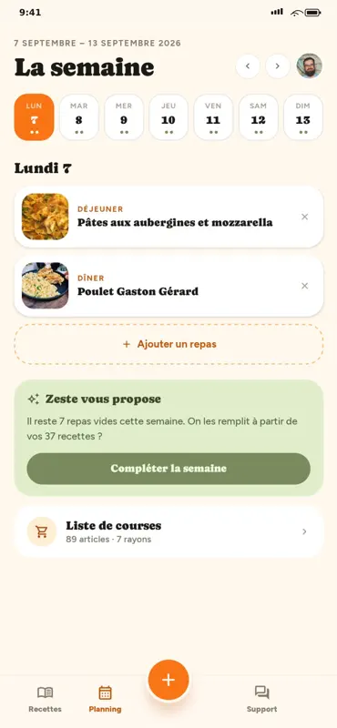 Zeste - Carnet de recette screenshot 3 of 5