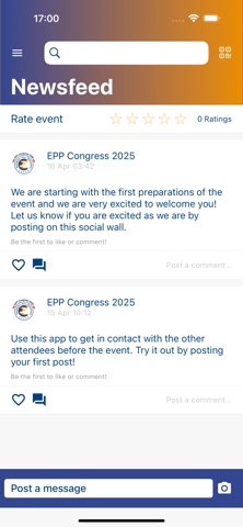 EPP Congress 2026 screenshot
