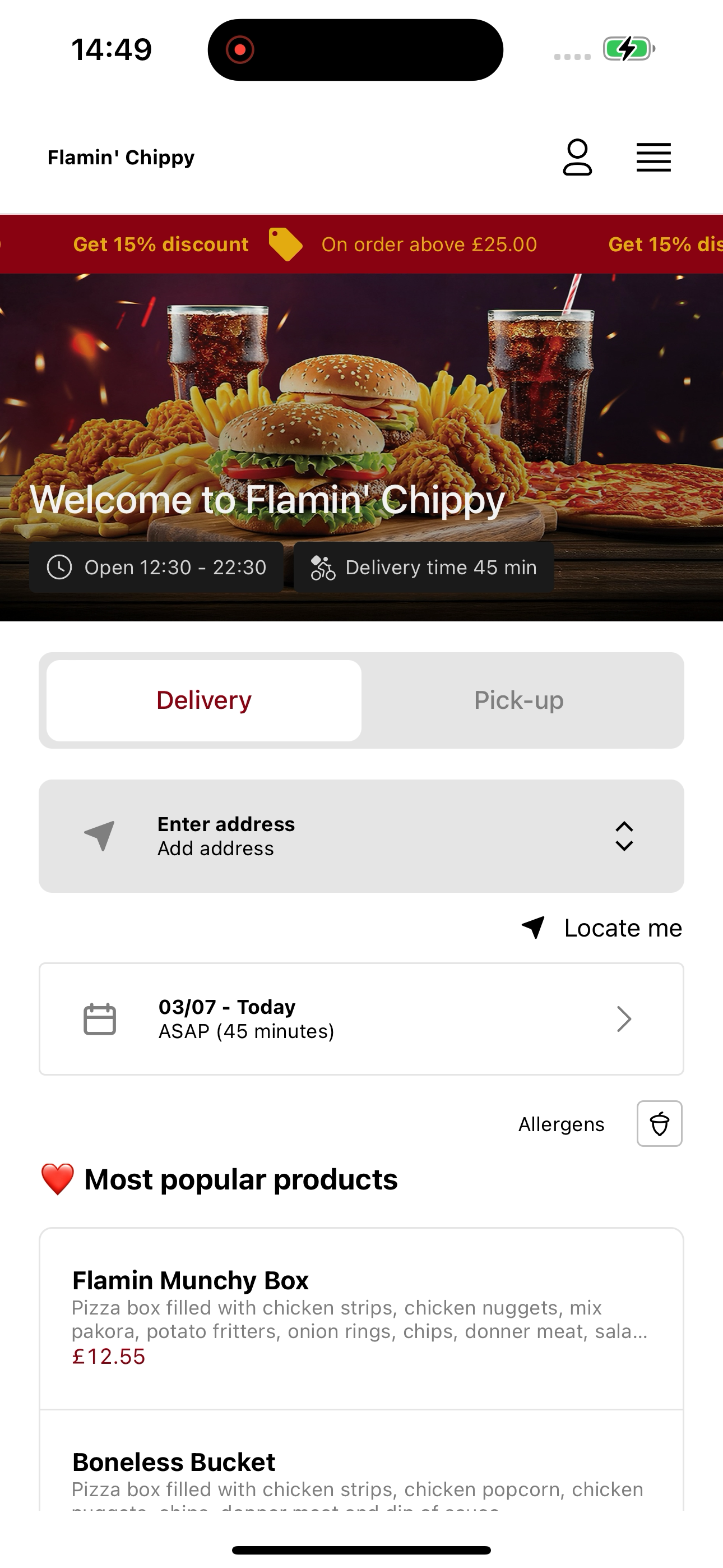 Flamin' Chippy screenshot 3