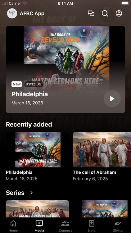 Anna First Church App