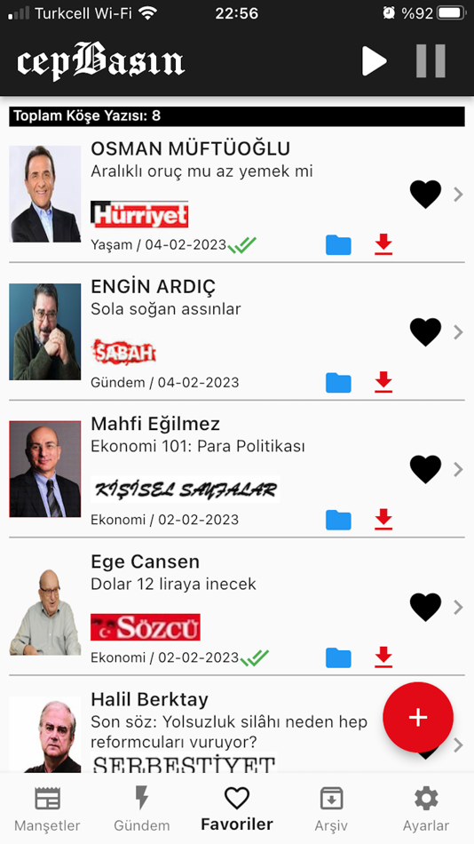 #3. CepBasın (iOS) بواسطة: yasin kaya