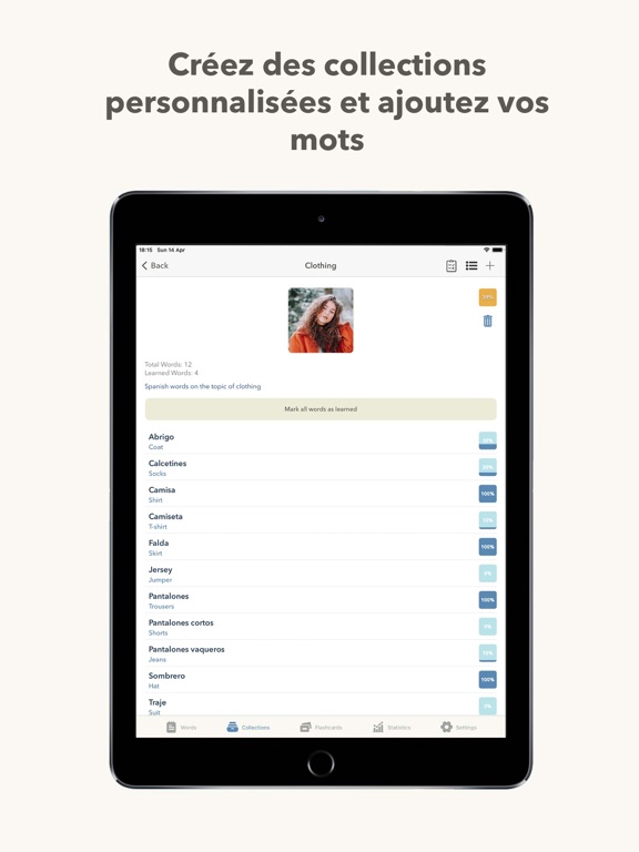 Screenshot #6 pour IncVocab: Apprendre l'italien