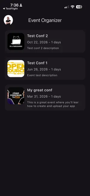 M3T Organizer screenshot 2