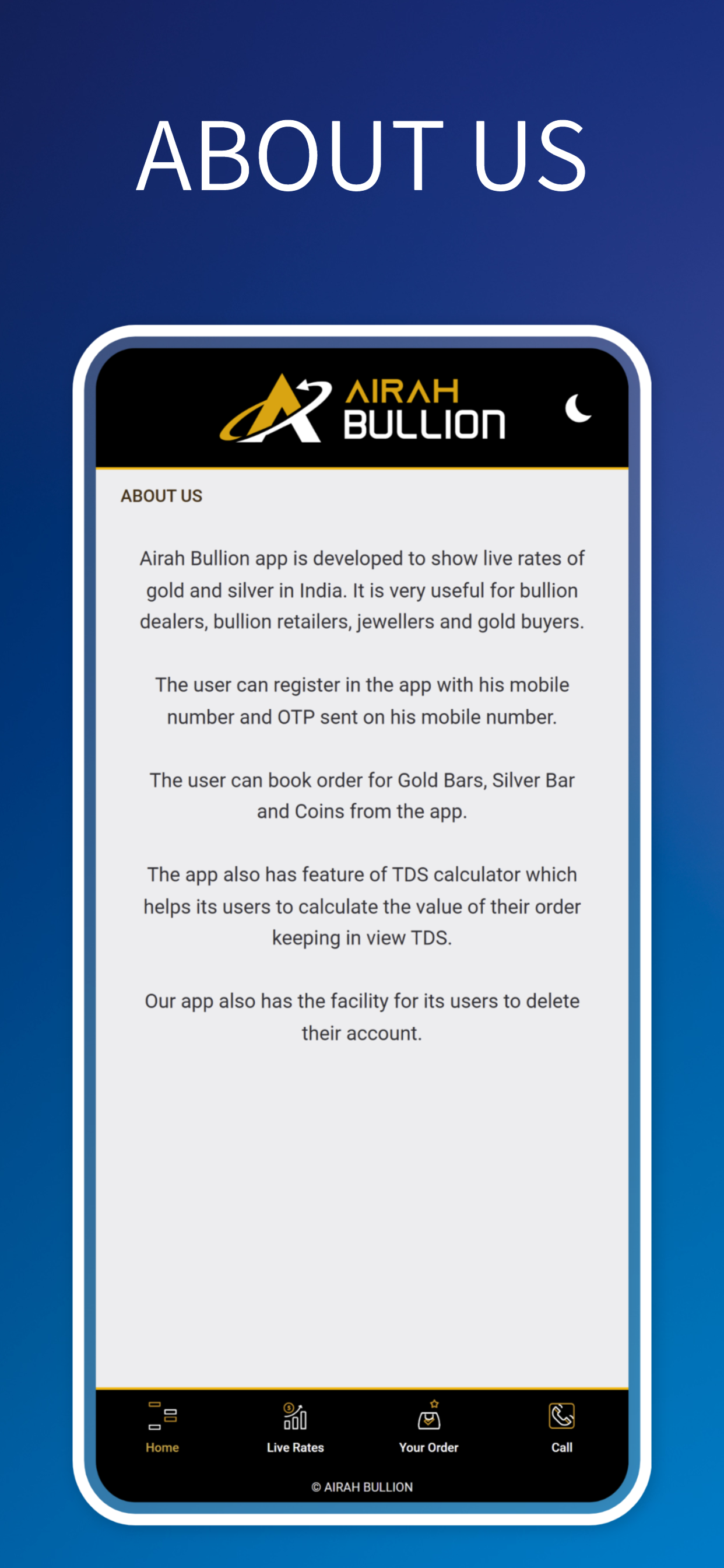 Airah Bullion screenshot 9