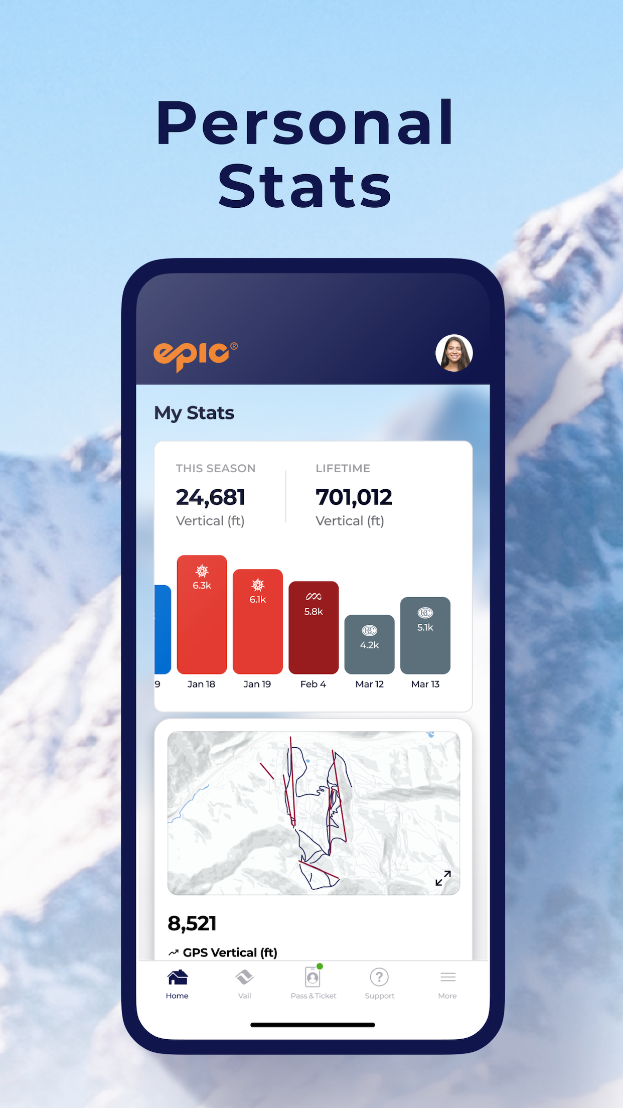 My Epic: Skiing & Snowboarding screenshot 4