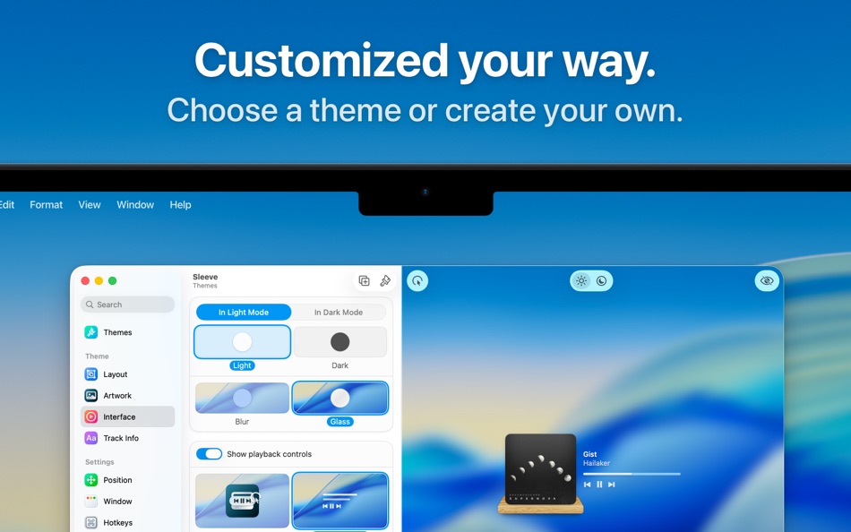 #2. Sleeve for Spotify, Music (macOS) Por: Replay Software Limited