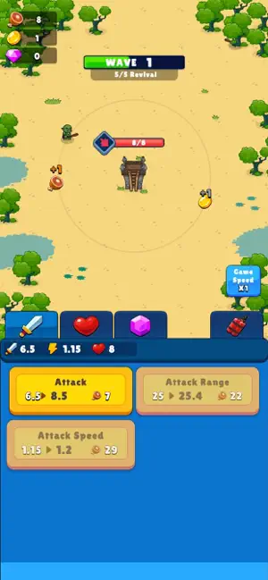Idle Defense Tower screenshot 1
