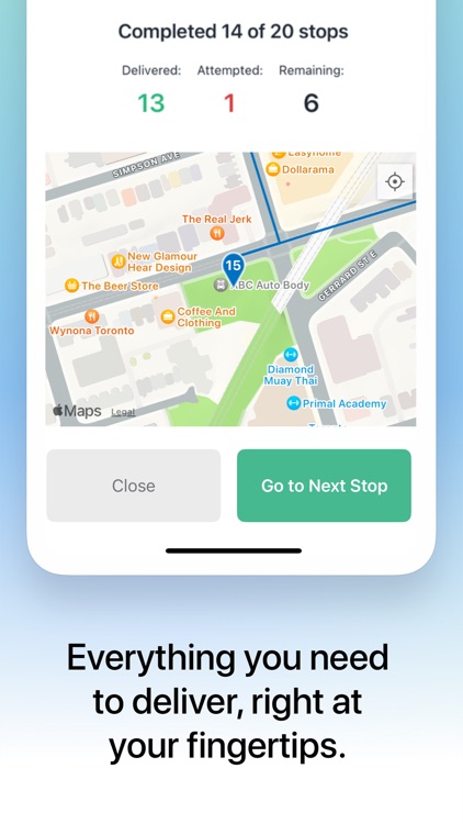 EasyRoutes Delivery Driver