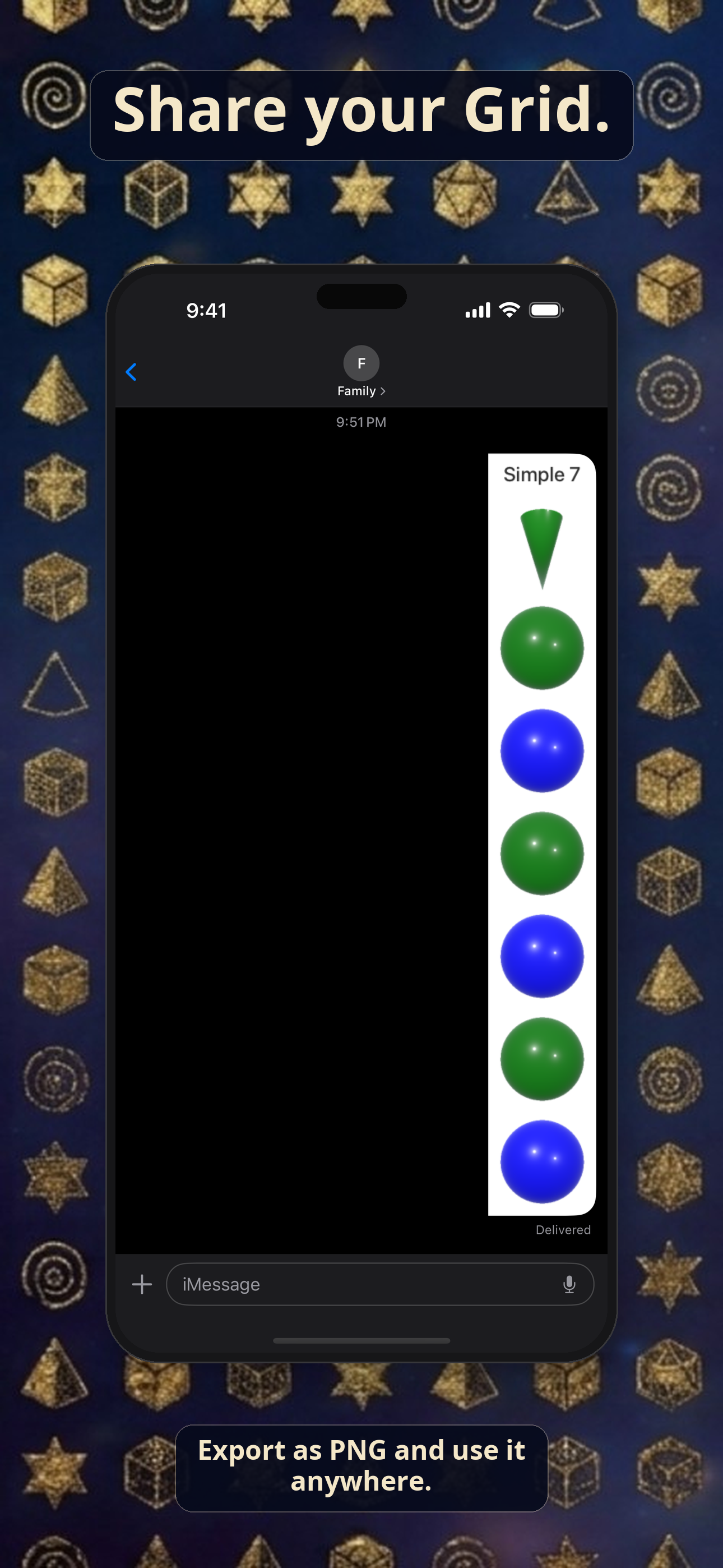 Light Language Grid Creator screenshot 5