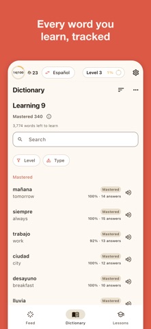 Fluentish: Learn by Scrolling Screenshot 5 of 6