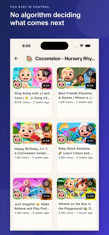 Kivvie: Safe Youtube for Kids screenshot