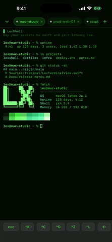 LexShell iPhone screenshot 6