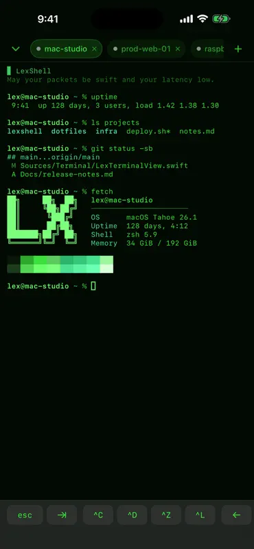 LexShell screenshot 6 of 6