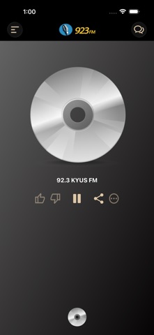 KYUS-FM iPhone screenshot