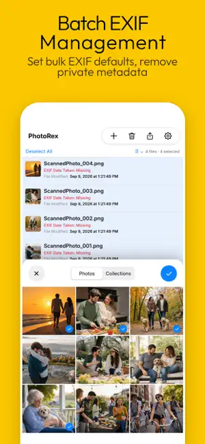 PhotoRex - Edit Dates in Bulk screenshot 2
