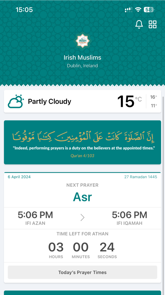 #3. IM Dublin (iOS) 由: MASJIDX