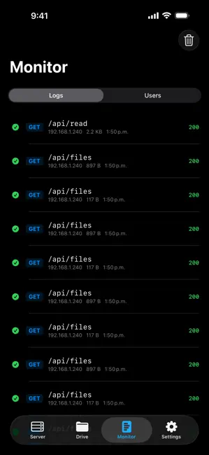 Hosty - Server & Drive iPhone screenshot 5