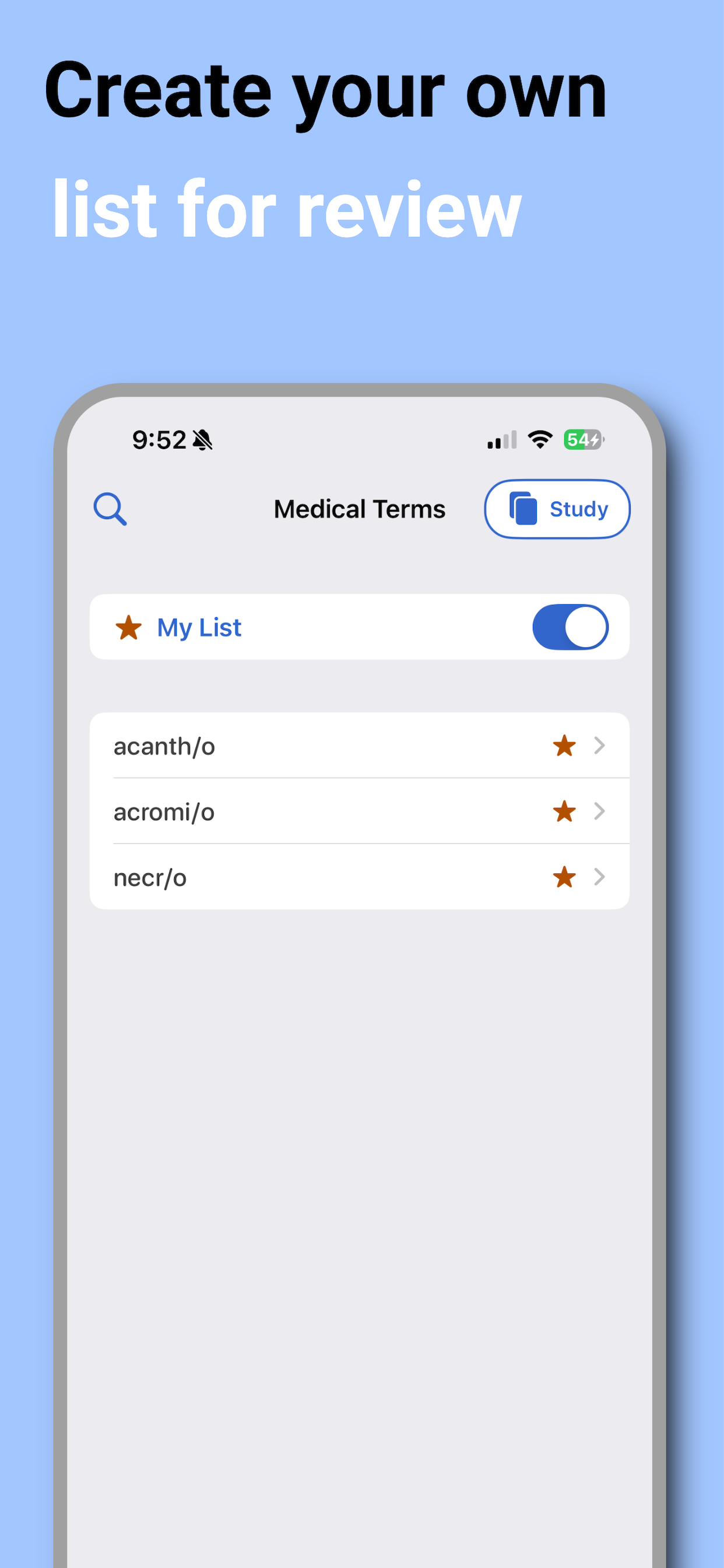 My Medical Terms