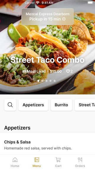 Mezcal Express Dearborn iPhone screenshot 2 - Food & Drink app