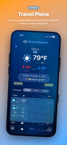 Dumb Weather: Clear & Dry Screenshot 2 of 5