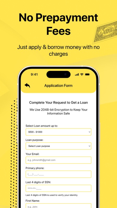 Payday Loans App: OLA Personal Screenshot