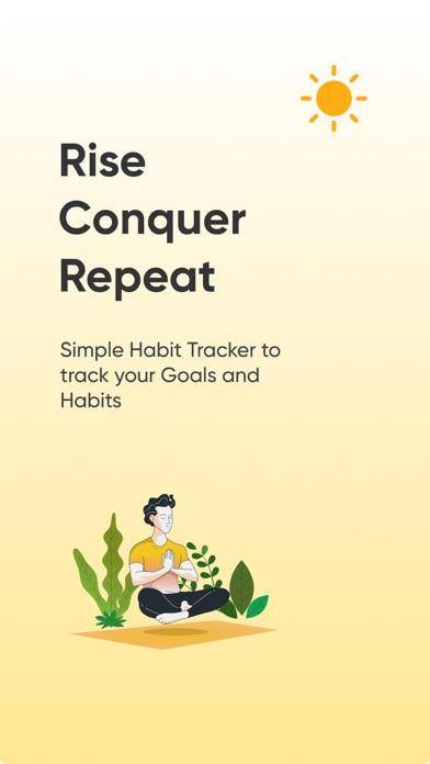 Rise Habit Tracker Screenshot