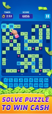 Cross Puzzle: Math Fun Game screenshot
