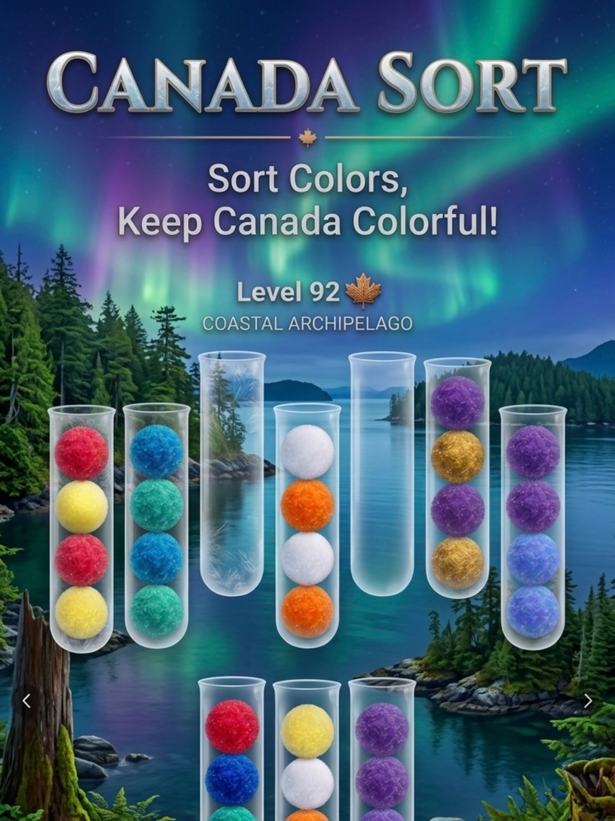 Canada Sort: Maple Puzzle screenshot 4
