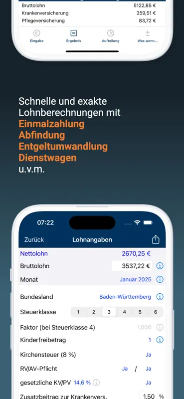 iLohn+Kredit Pro 2025 screenshot 4 of 8
