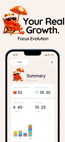 Pomodoro Timer - Flowy Screenshot 4 of 5