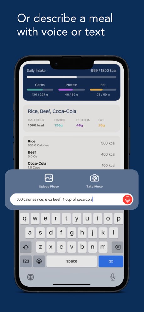 Sano: Photo Calorie Tracking screenshot 3