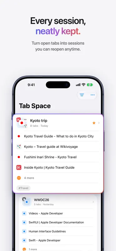 Tab Space – Tab Saver screenshot 2 of 6