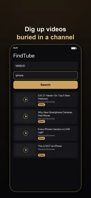 FindTube screenshot 2
