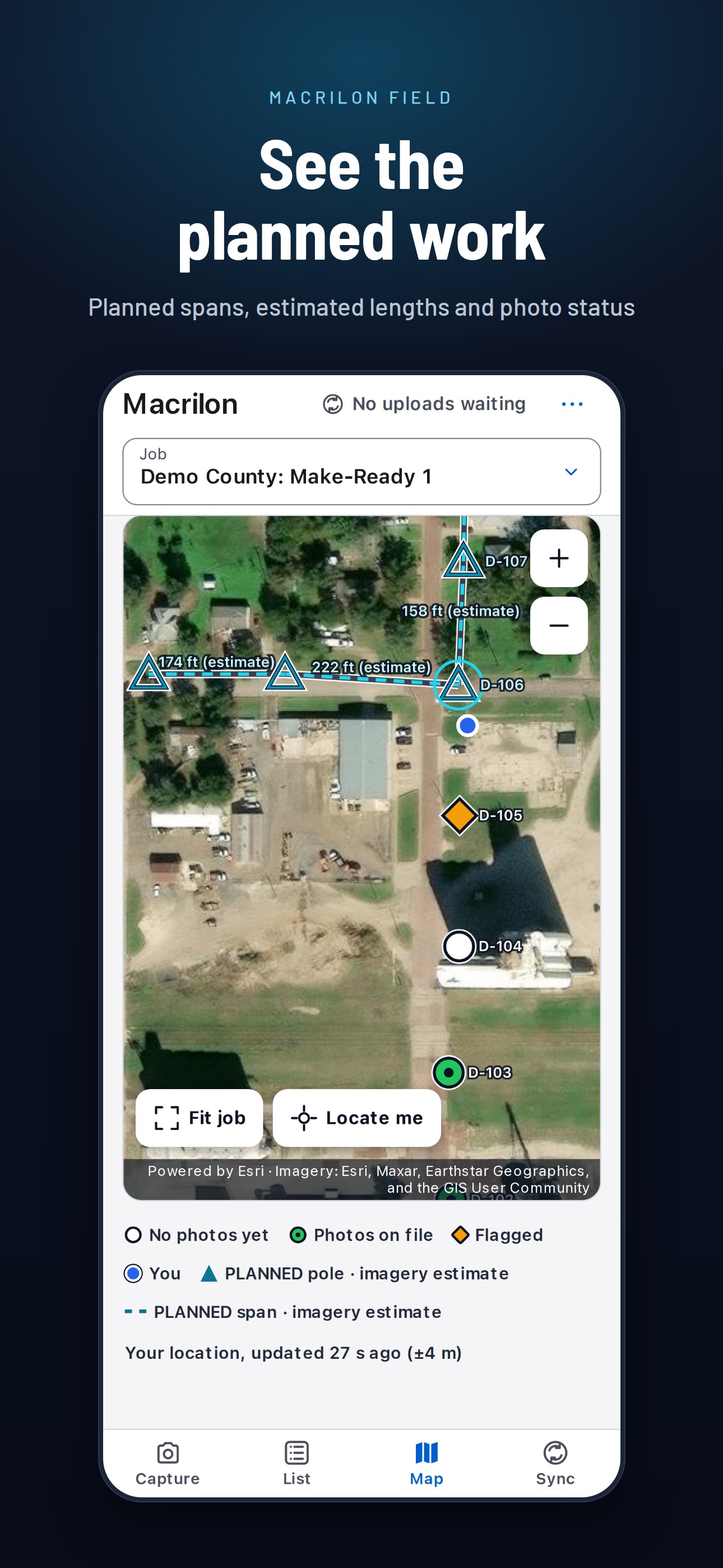 Screenshot 3 of Macrilon Field App