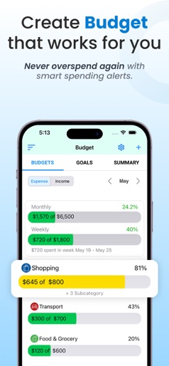 Bill Payment Reminder, Budgets screenshot 5