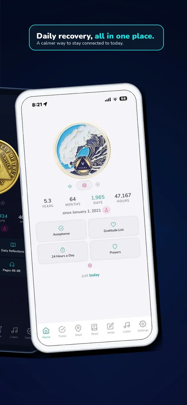 Screenshot #2 pour AA Just Today