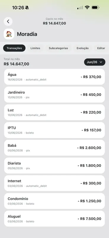 Meu Dinheiro Organizado screenshot 5 of 6
