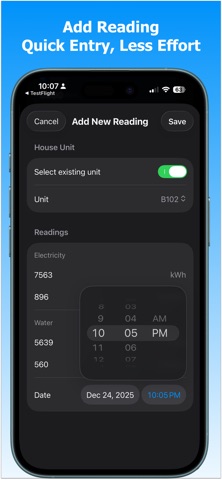 Utility Meters Tracker Screenshot 3 of 5