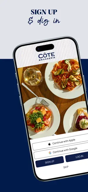 Côte Brasserie iPhone screenshot 2