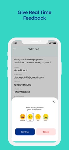 BorderFlo - Pay. Study. Go screenshot