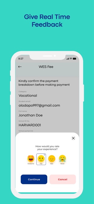 BorderFlo - Pay. Study. Go Screenshot 5 of 9